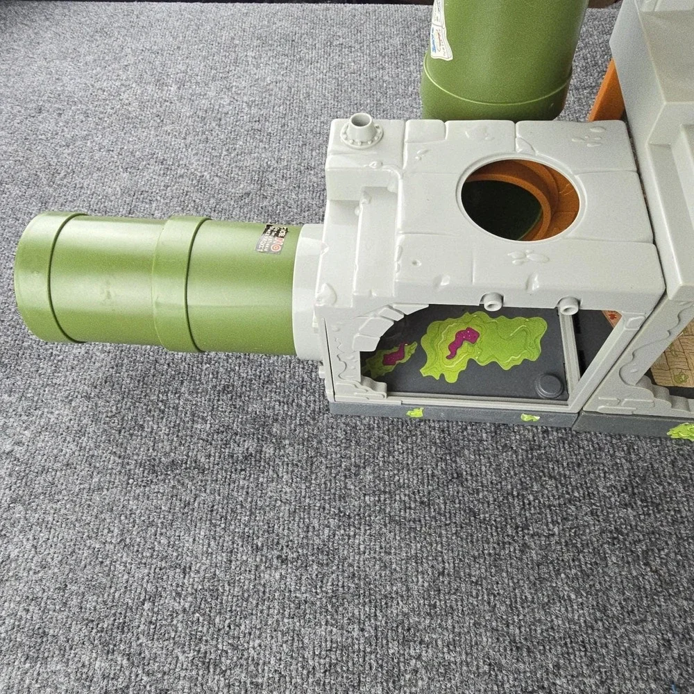 VTG 1989 TMNT Mutant Ninja Turtles Playmates Sewer Lair Playset Near Complete S